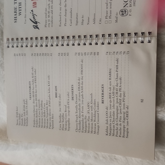 Mexican Cook Book  Vintage Spiral Bound - Picture 8 of 10